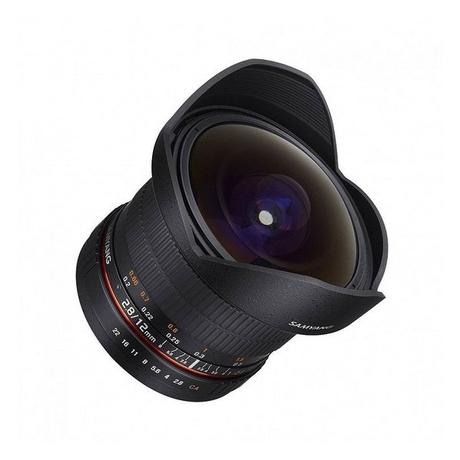 Samyang  Samyang 12 mm f / 2,8 ed en tant que NCS Fish-Eye (Nikon AE) 
