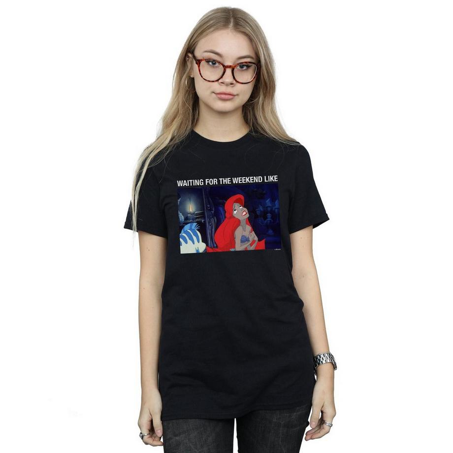 Disney The Little Mermaid Waiting For The Weekend T-Shirt  