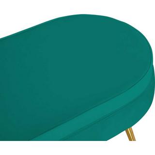 mutoni Sitzpouf oval Samt  