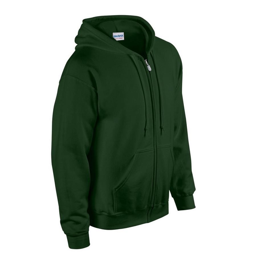Gildan Felpa Con Cappuccio E Zip Intera  