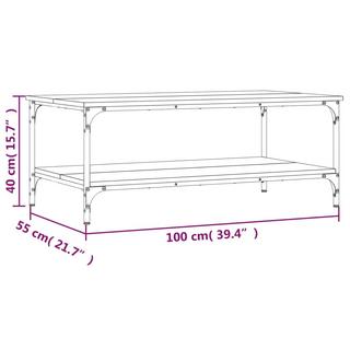 VidaXL Couchtisch holzwerkstoff  