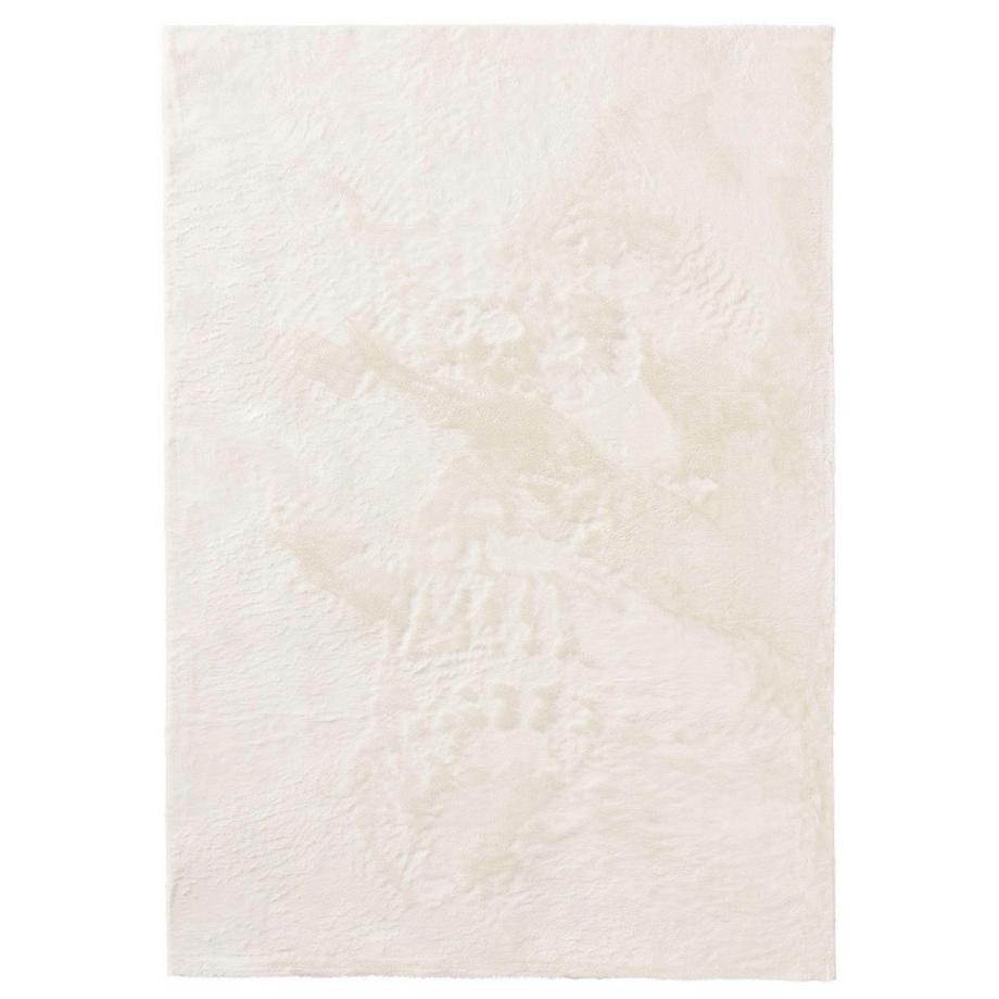 Benuta Tappeto di pelliccia Furry Crema  