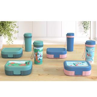 rotho  Rotho 1016411026 Brotdose Lunchpaket 1 l Kunststoff Blau, Pink 1 Stück(e) 