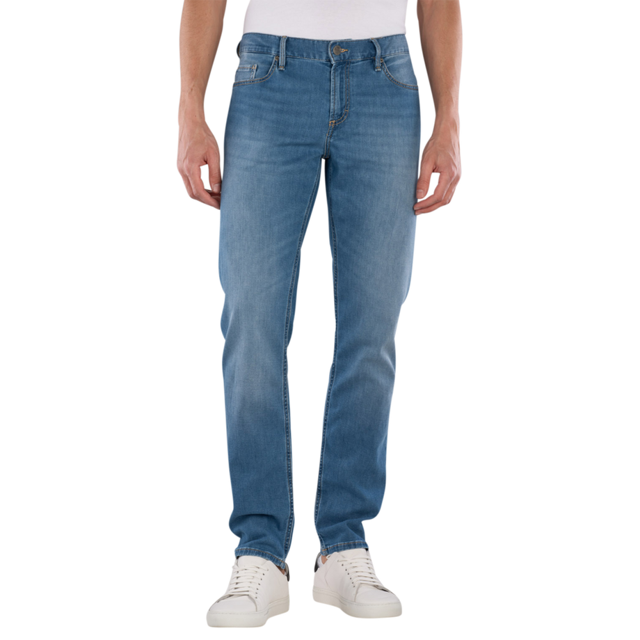 Pipe Jeans Regular Fit Laser Denim