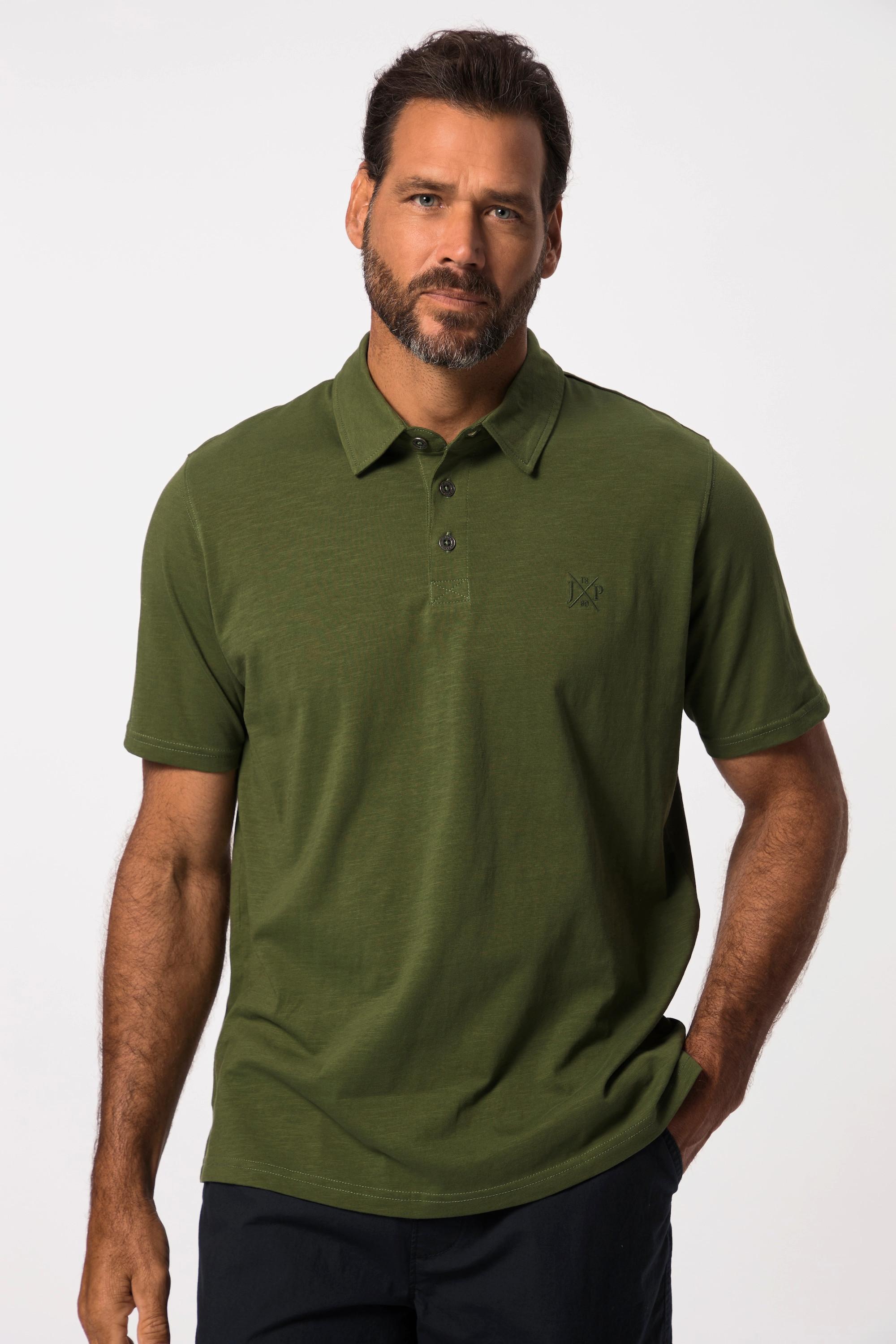 JP1880  Maglia polo con mezze maniche e colletto polo, fino alla tg. 8XL 