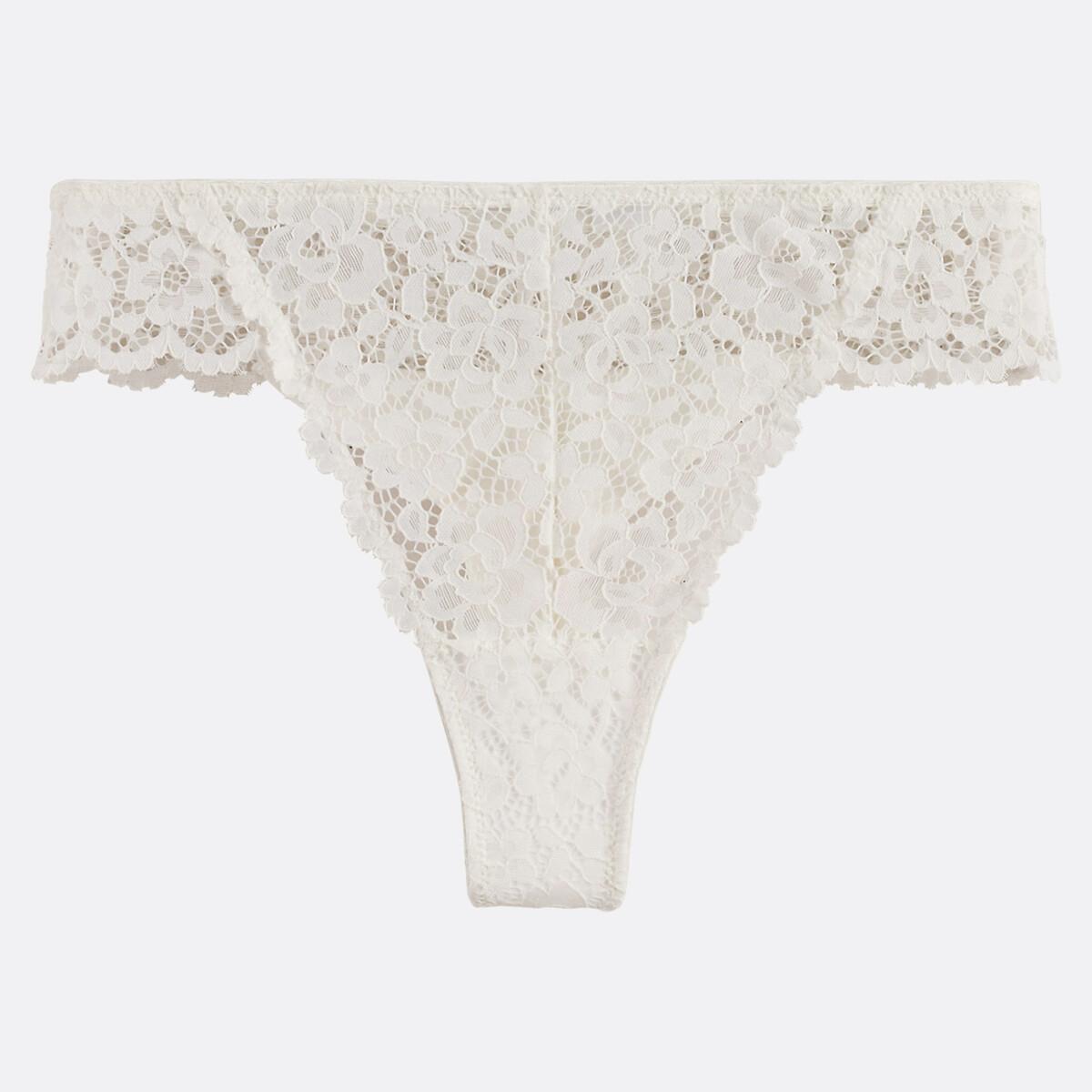 La Redoute Collections Signatures 2er-Pack Tanga-Slips aus Spitze  