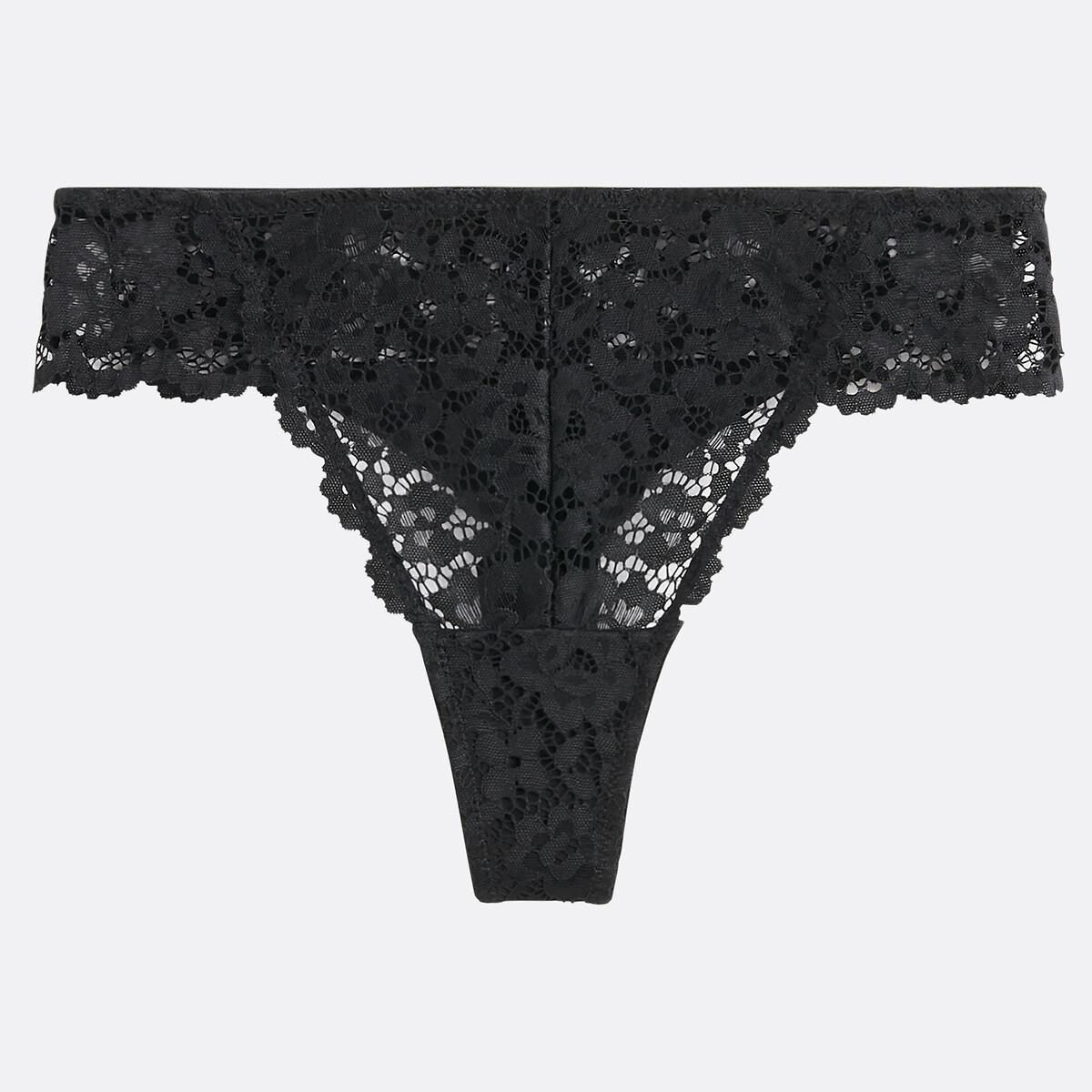 La Redoute Collections Signatures 2er-Pack Tanga-Slips aus Spitze  