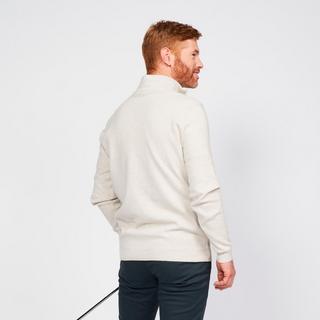 INESIS  Pullover uomo golf mezza zip cotone 