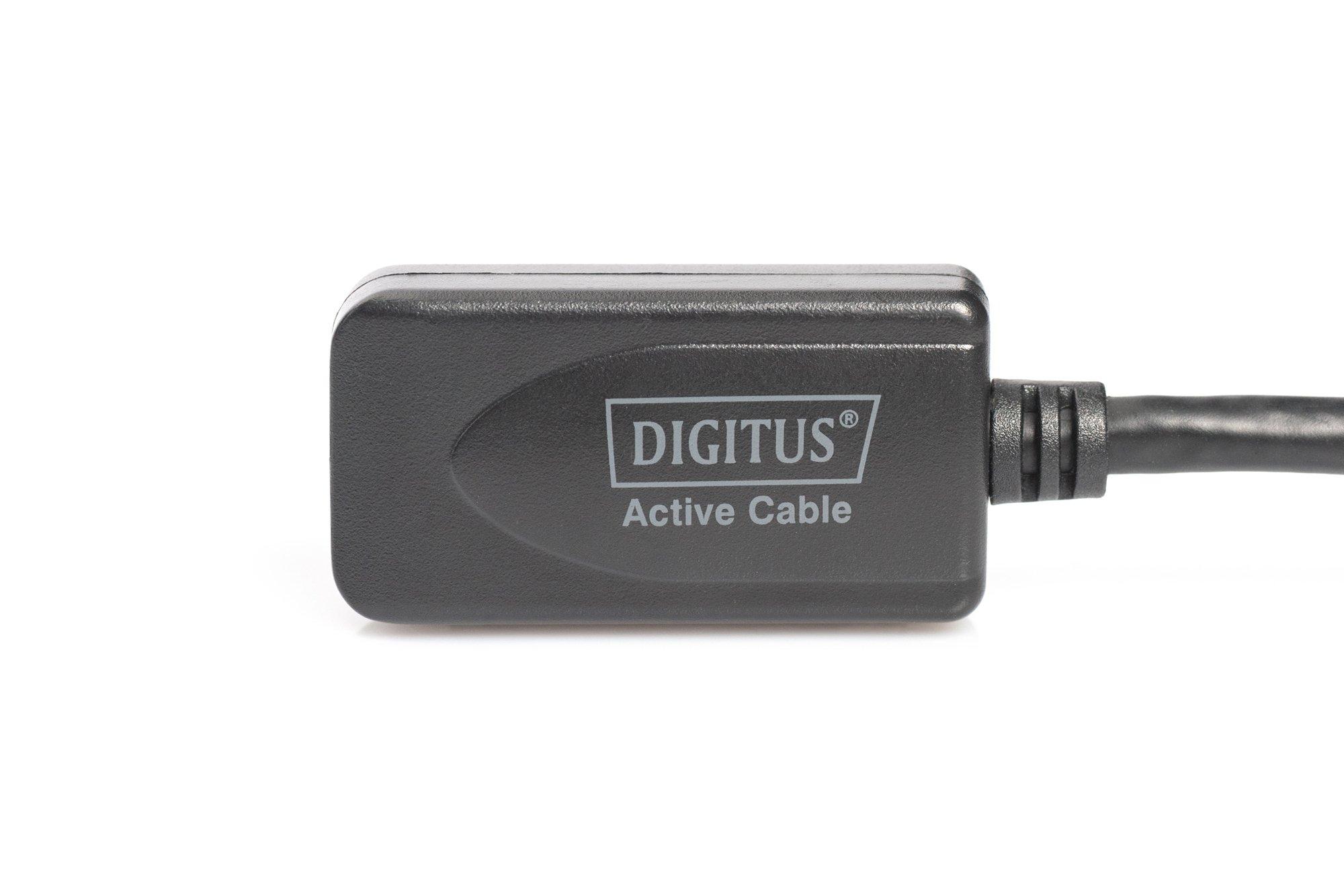 Digitus  Câble de prolongement actif USB 3.0 de 