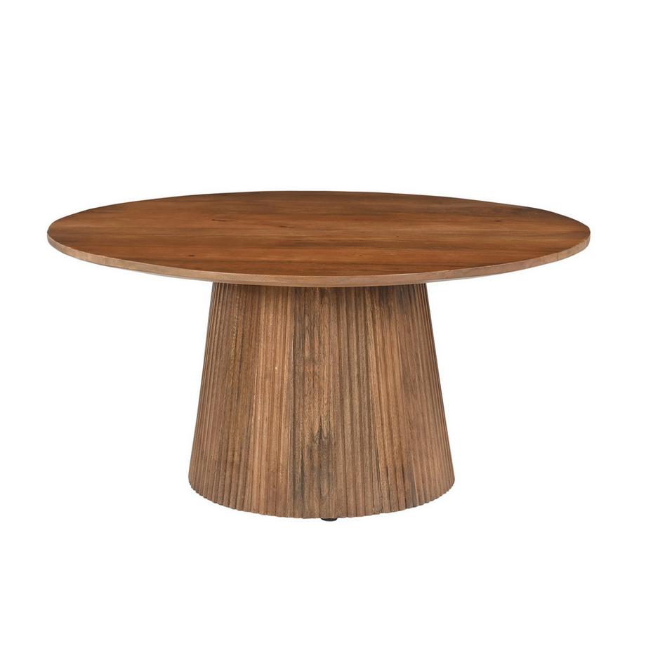 mutoni Couchtisch Luminia natur 80x80  