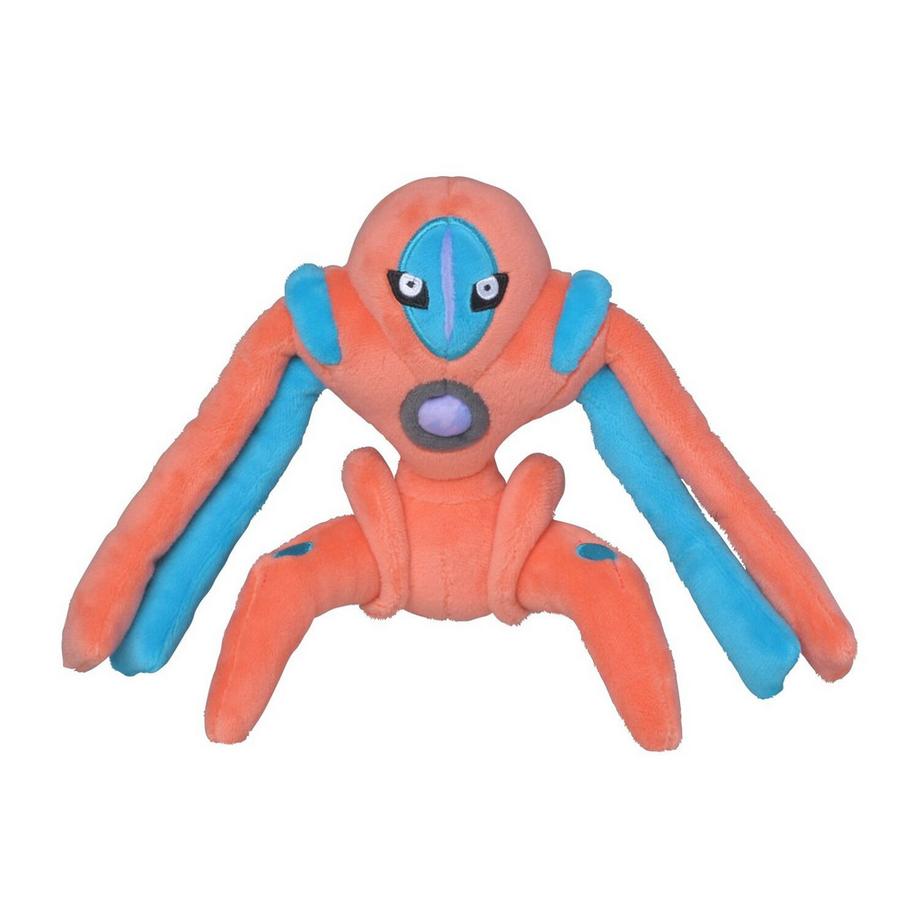 Pokémon  Deoxys Defense Forme Sitting Cuties Plush 