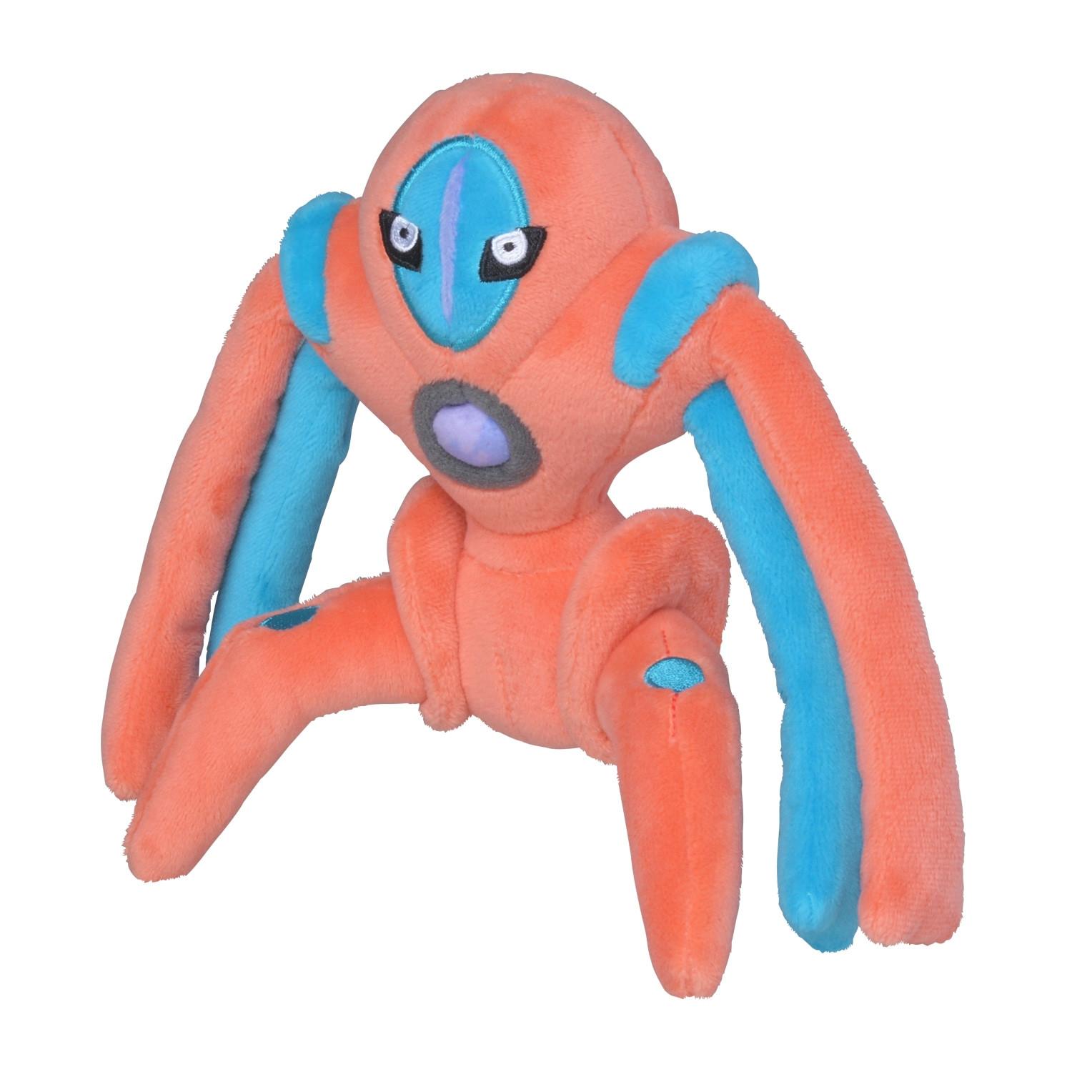 Pokémon  Deoxys Defense Forme Sitting Cuties Plush 