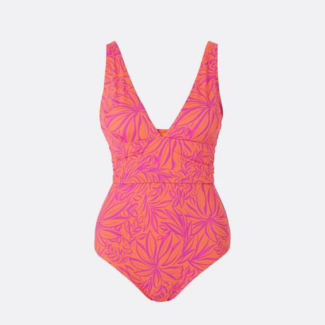 La Redoute Collections Maillot de bain 1 pièce triangle imprimé  
