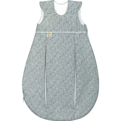Odenwälder Schlafsack Prima Klima Jersey White Leaves          grey    110 cm  