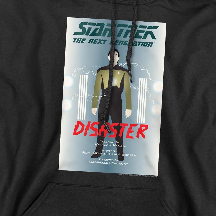 Star Trek Star Trek The Next Generation Stagione 5 Episodio 5 Felpa con Cappuccio  