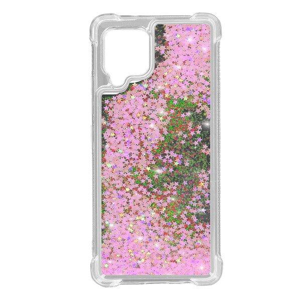 Avizar  Glitter Hülle Samsung A42 5G Rosa 