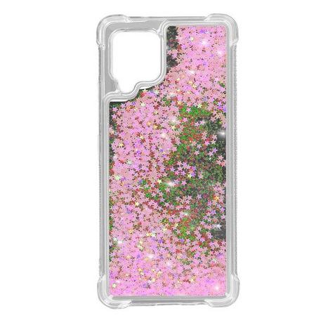 Avizar  Glitter Hülle Samsung A42 5G Rosa 