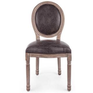 mutoni Chaise rembourrée Mathilde dark  