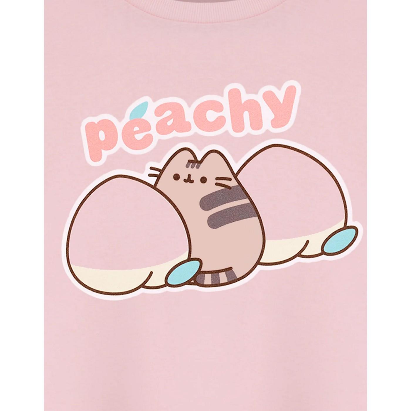 PUSHEEN  Peachy kurzes TShirt  kurzärmlig 