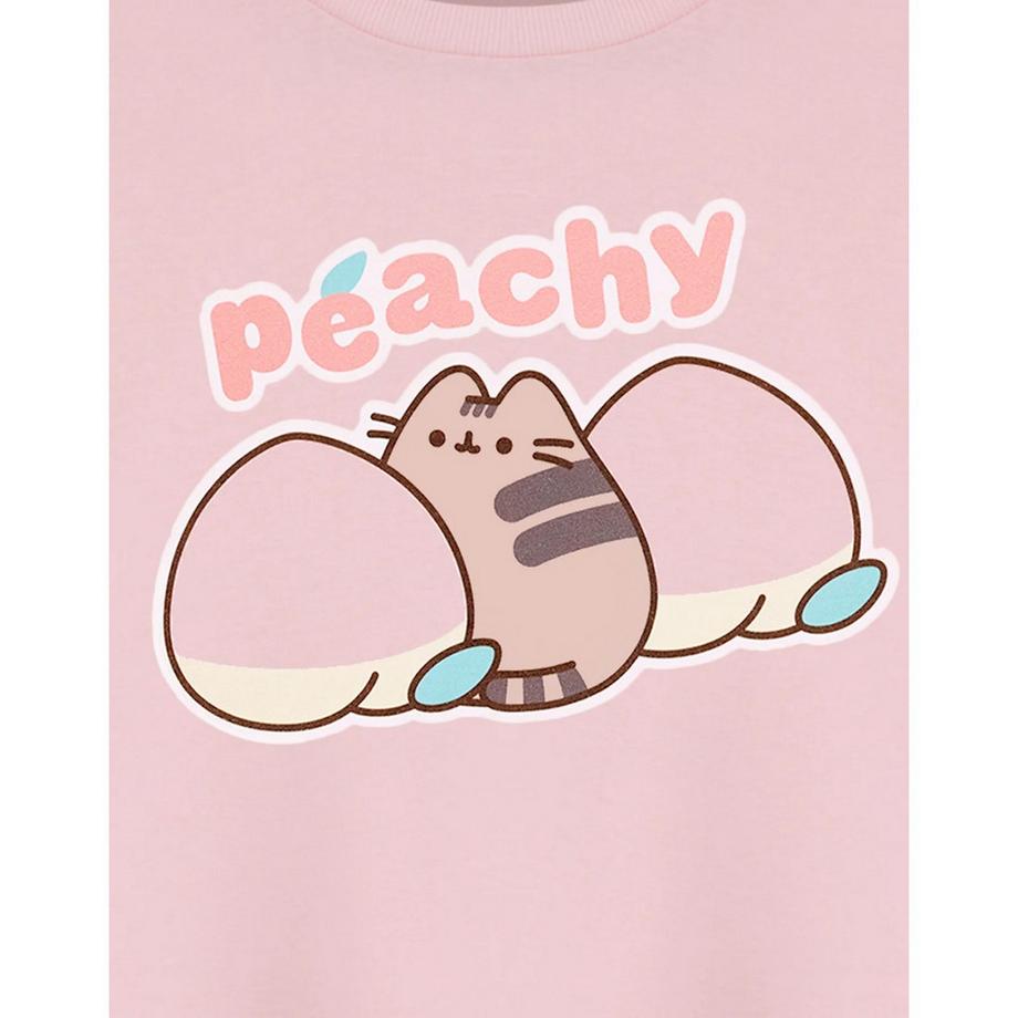 PUSHEEN Peachy T-Shirt Manches Courtes  