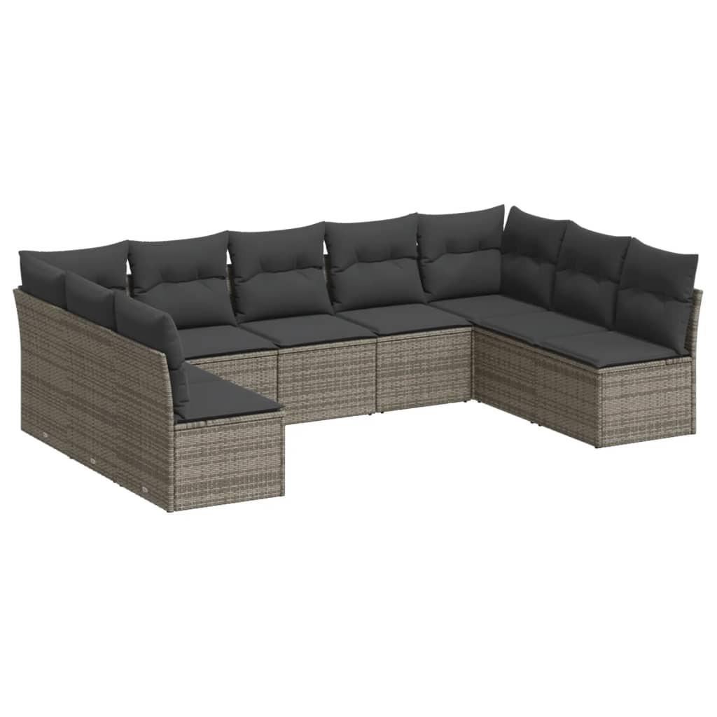 VidaXL Garten sofagarnitur poly-rattan  