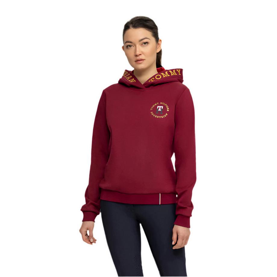 COLORADO LOGO HOODIE ROUGE