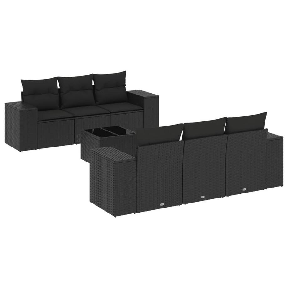 VidaXL Garten sofagarnitur poly-rattan  