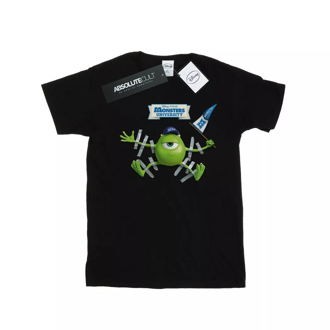 Disney - Monsters University TShirt, für Damen, Schwarz, Größe XL