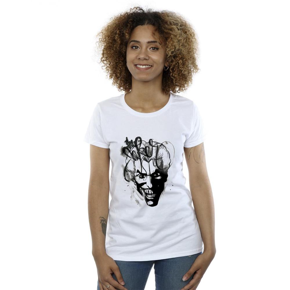 BATMAN T-Shirt Joker Imprimé Coupe Slim  