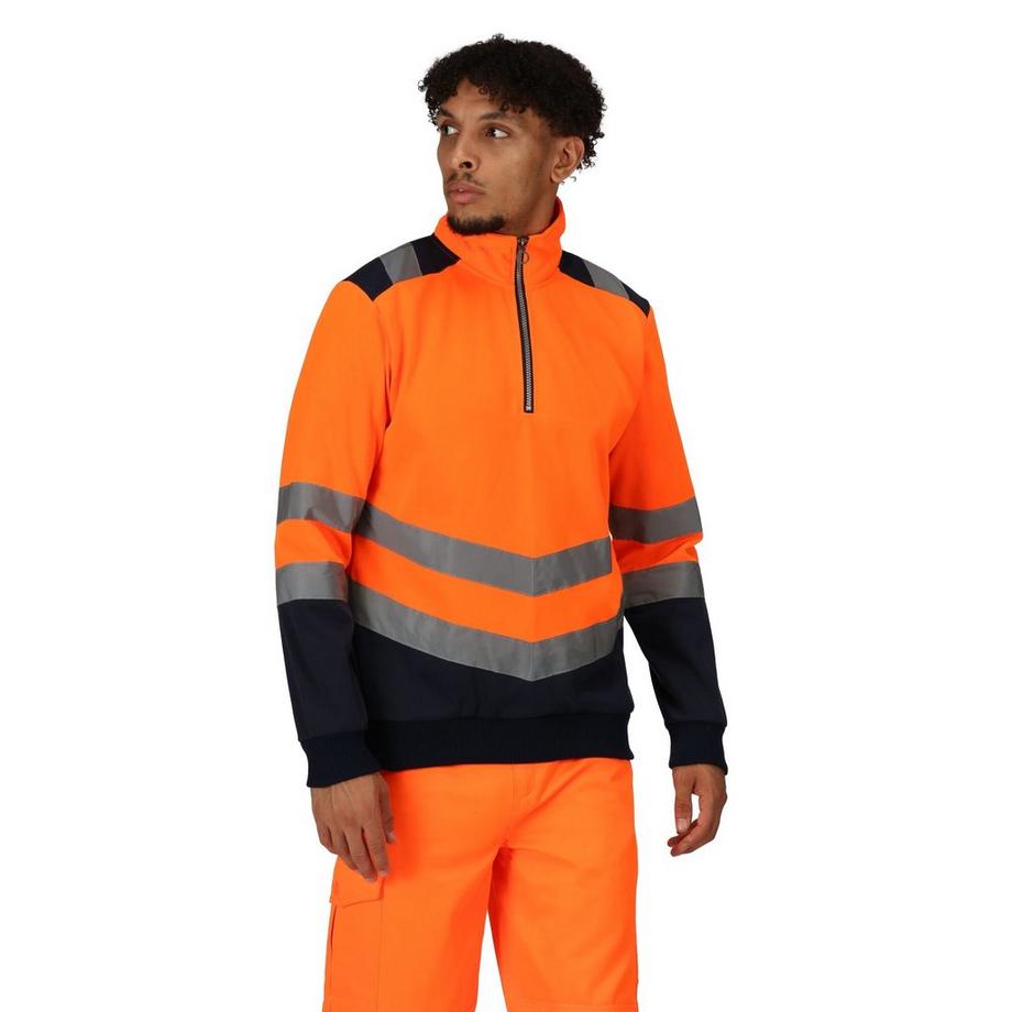 Regatta Pro HiVis Gilet con Cerniera Corta  