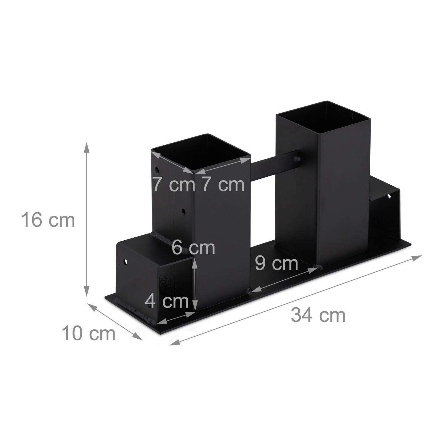 B2X Stapelbare Stützen aus Holz 2er Set  