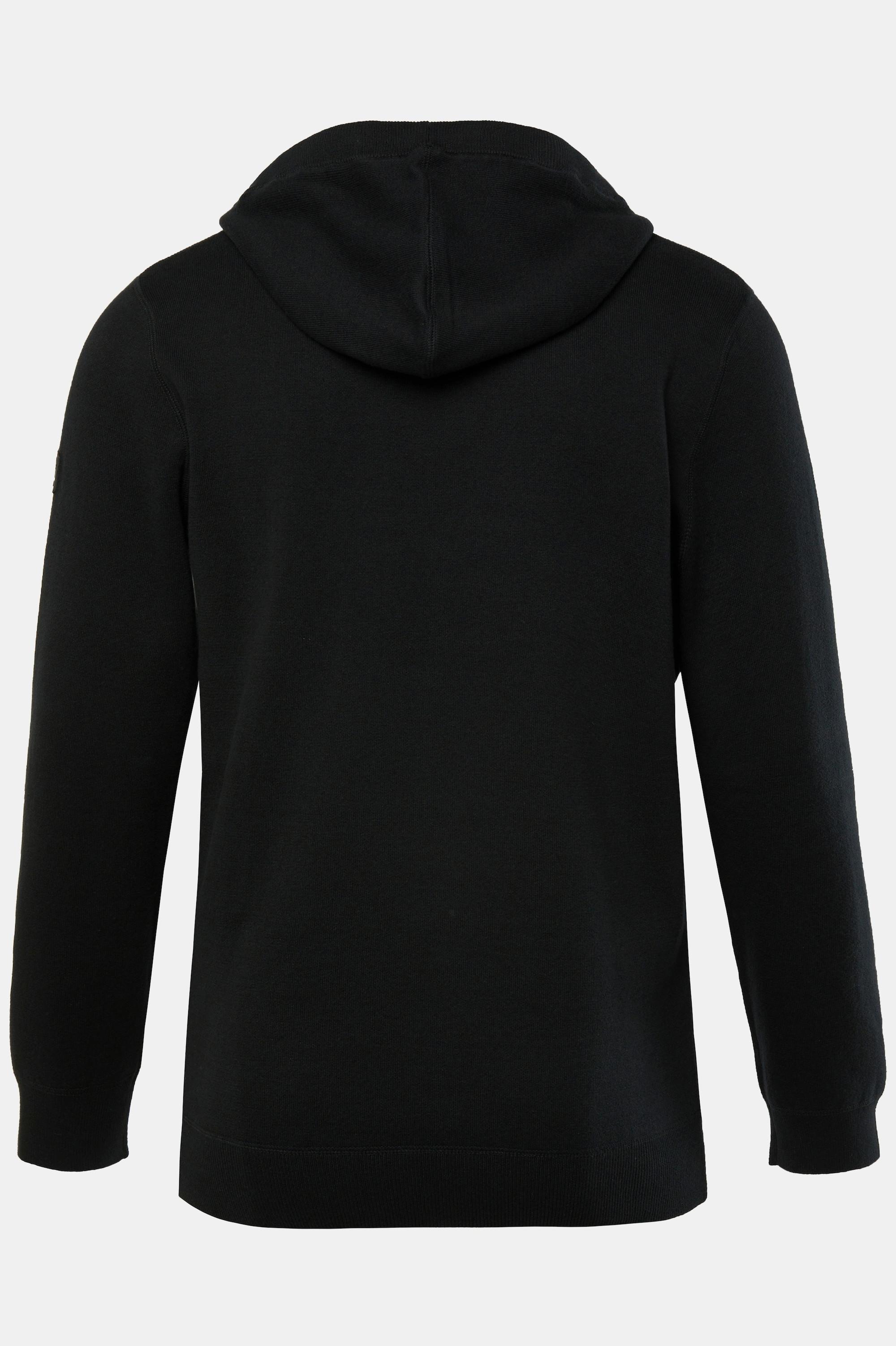 JP1880 FLEXNAMIC Maglione con cappuccio e tasca a marsupio  