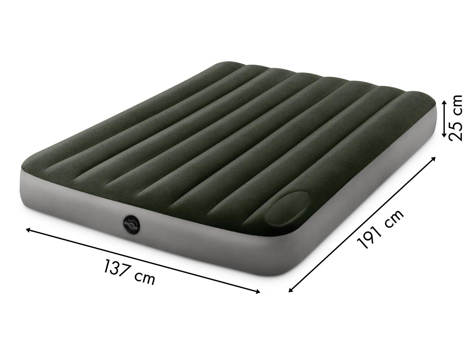 Intex 64762 Grosses aufblasbares Schlaf-Bett mit Pumpe  
