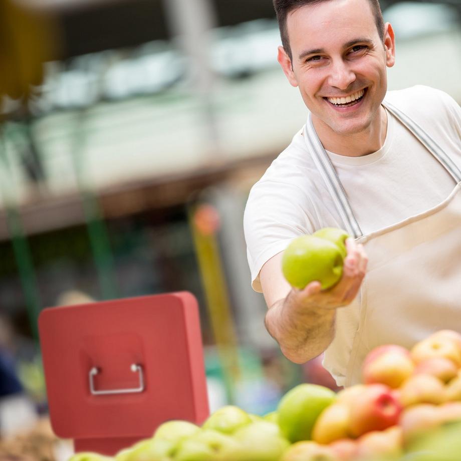 B2X  Tiroir-caisse rouge avec serrure à combinaison 