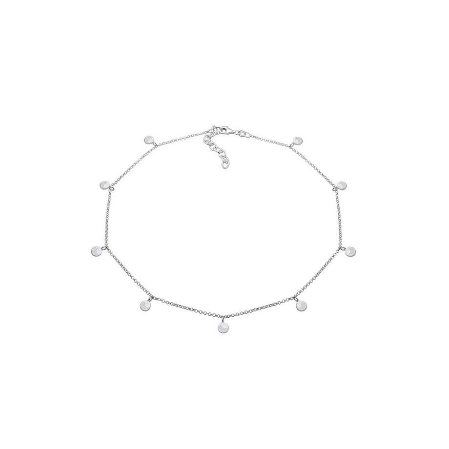 Elli  Halskette Choker Plättchen 