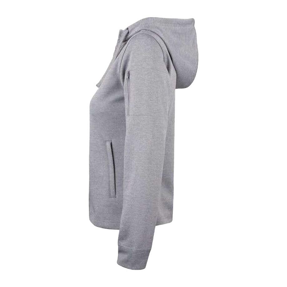 Clique Felpa con cappuccio basic a zip intera  