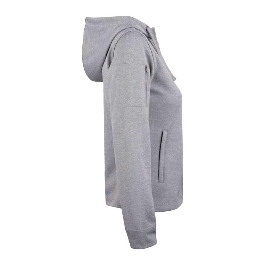 Clique Felpa con cappuccio basic a zip intera  