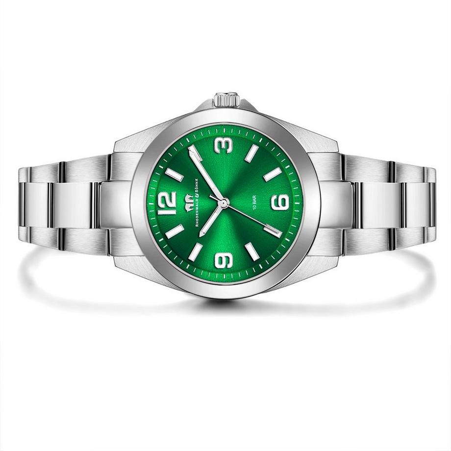 Rhodenwald & Söhne  Femme Montre à quartz Majestia Acier inoxydable Argent 