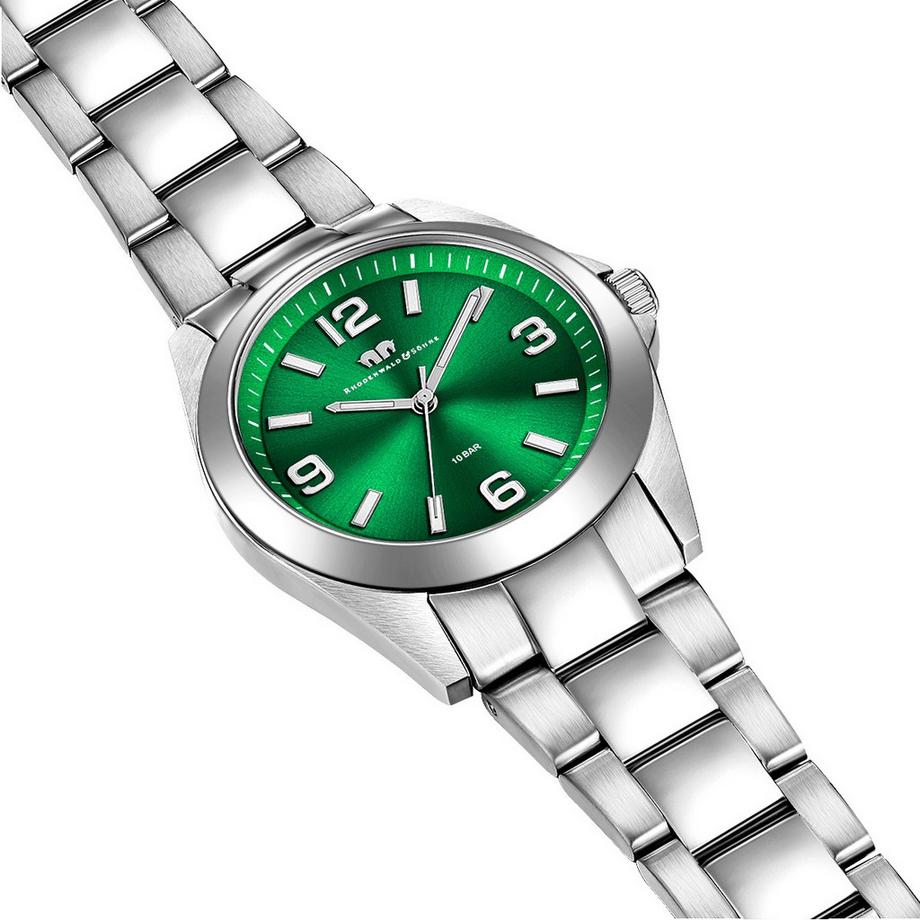 Rhodenwald & Söhne  Femme Montre à quartz Majestia Acier inoxydable Argent 