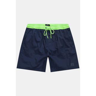 JP1880  Short de bain collection Beachwear. Taille élastique de couleur contrastante 