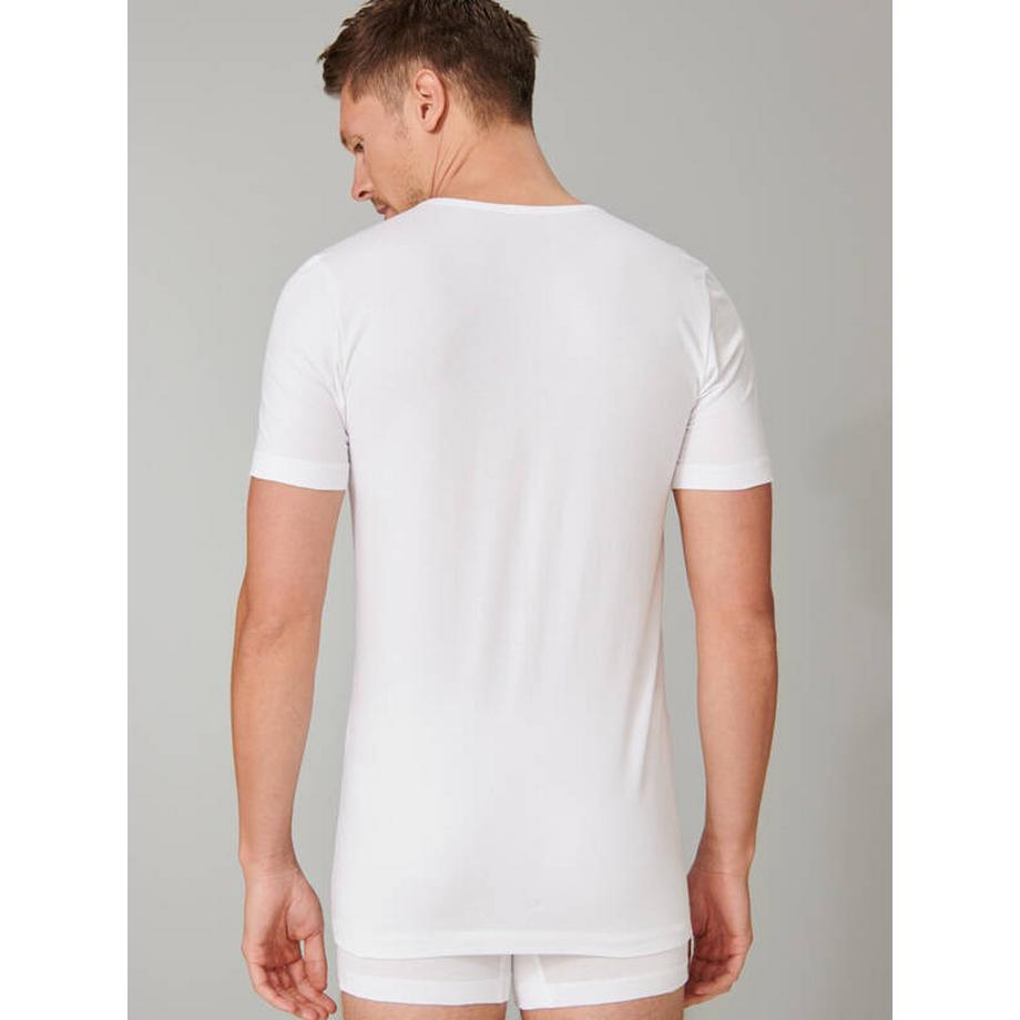 Schiesser Organic Cotton T-Shirt Col V Lot de 2  