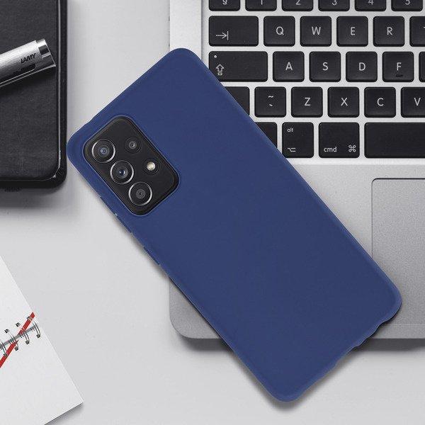 Avizar  Cover Samsung Galaxy A52 Opaca blu 