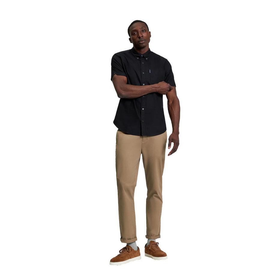 BEN SHERMAN Camicia Oxford Maniche Corte  