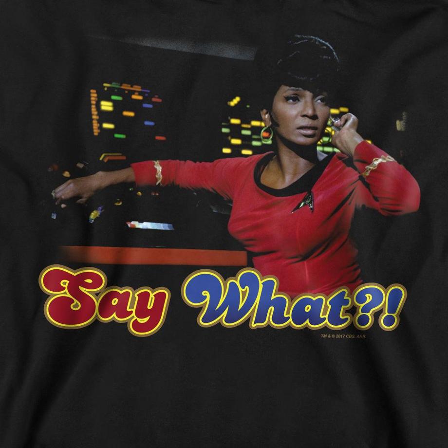 Star Trek Sweat Say What  