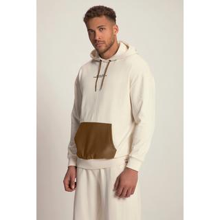 Sthuge  Sweat-shirt à capuche oversized, avec poche kangourou - jusqu'au 8 XL 