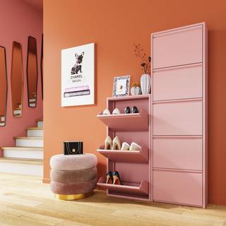 KARE Design Scarpetta Caruso 5 pezzi rosa  