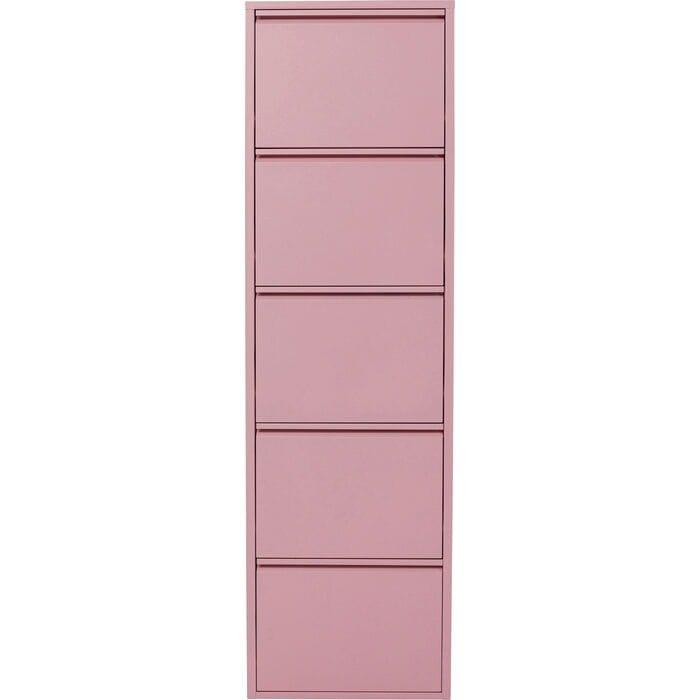 KARE Design Schuhkipper Caruso 5-er rosa  
