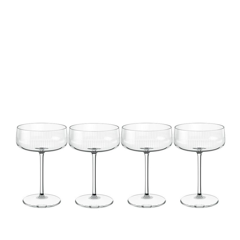 Sekt-/Champagnerschale, 4 Stück Afina