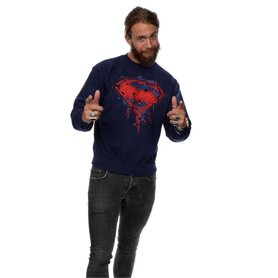 DC COMICS Superman Lexcorp Logo Sweatshirt  