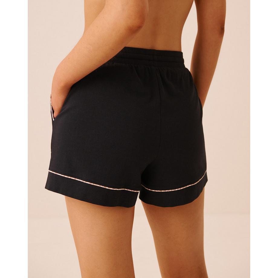 La Vie En Rose Baumwoll Pyjama Shorts  